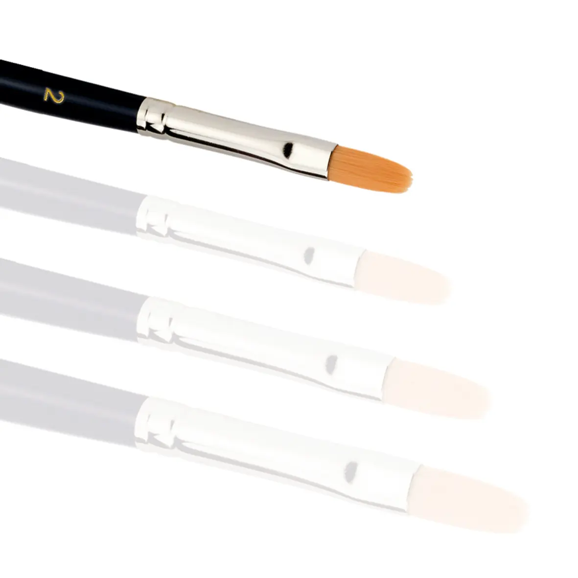 Synthetik-Pinsel Katzenzunge #2